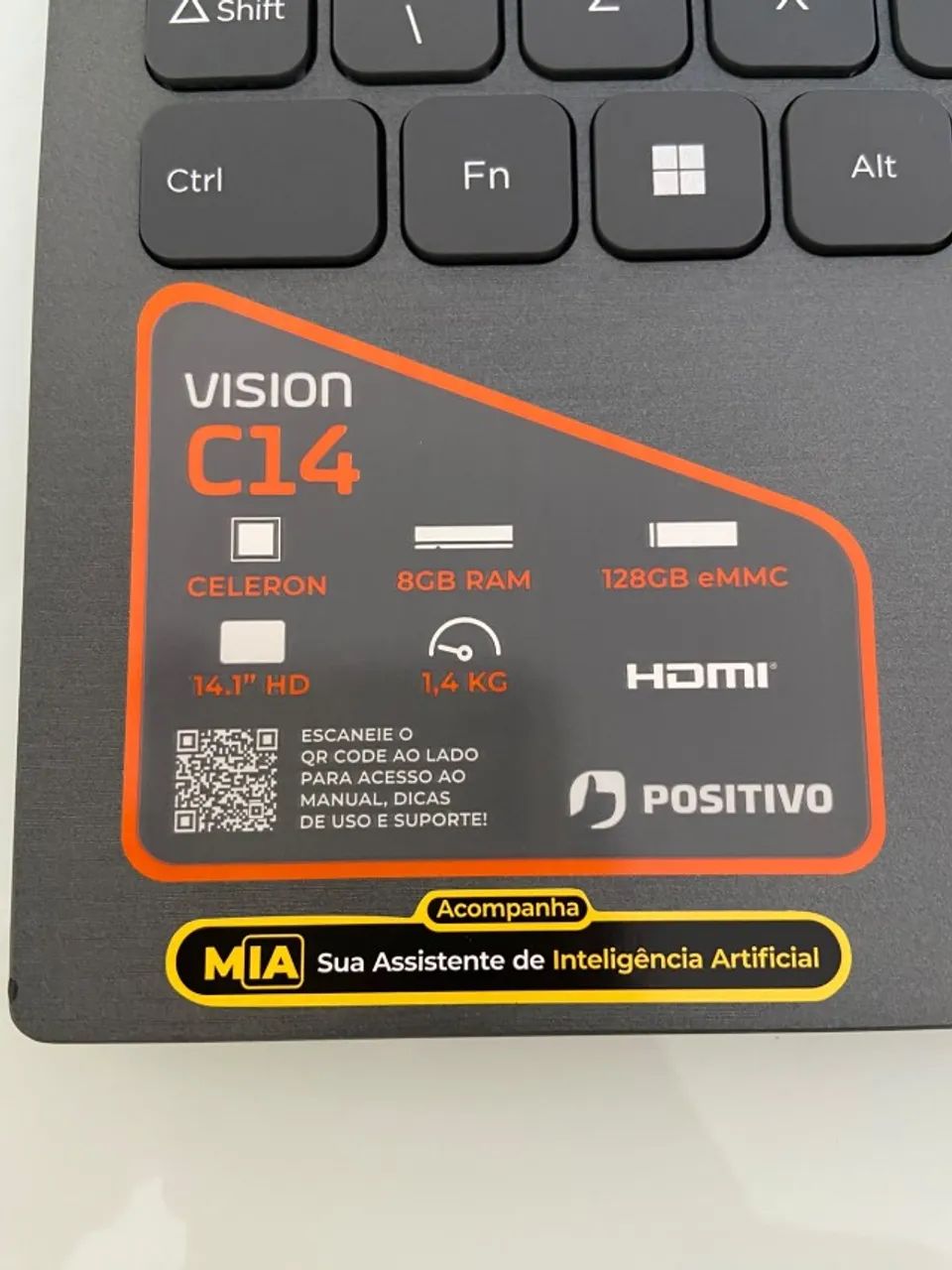 Notebook Positivo Vision C14 - Novo na Caixa! - Foto 4