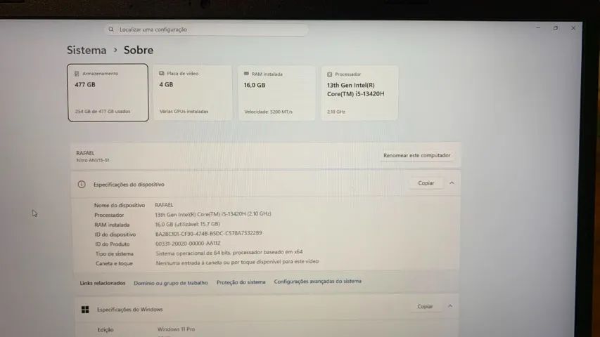 ACER NITRO V15 - Foto 4