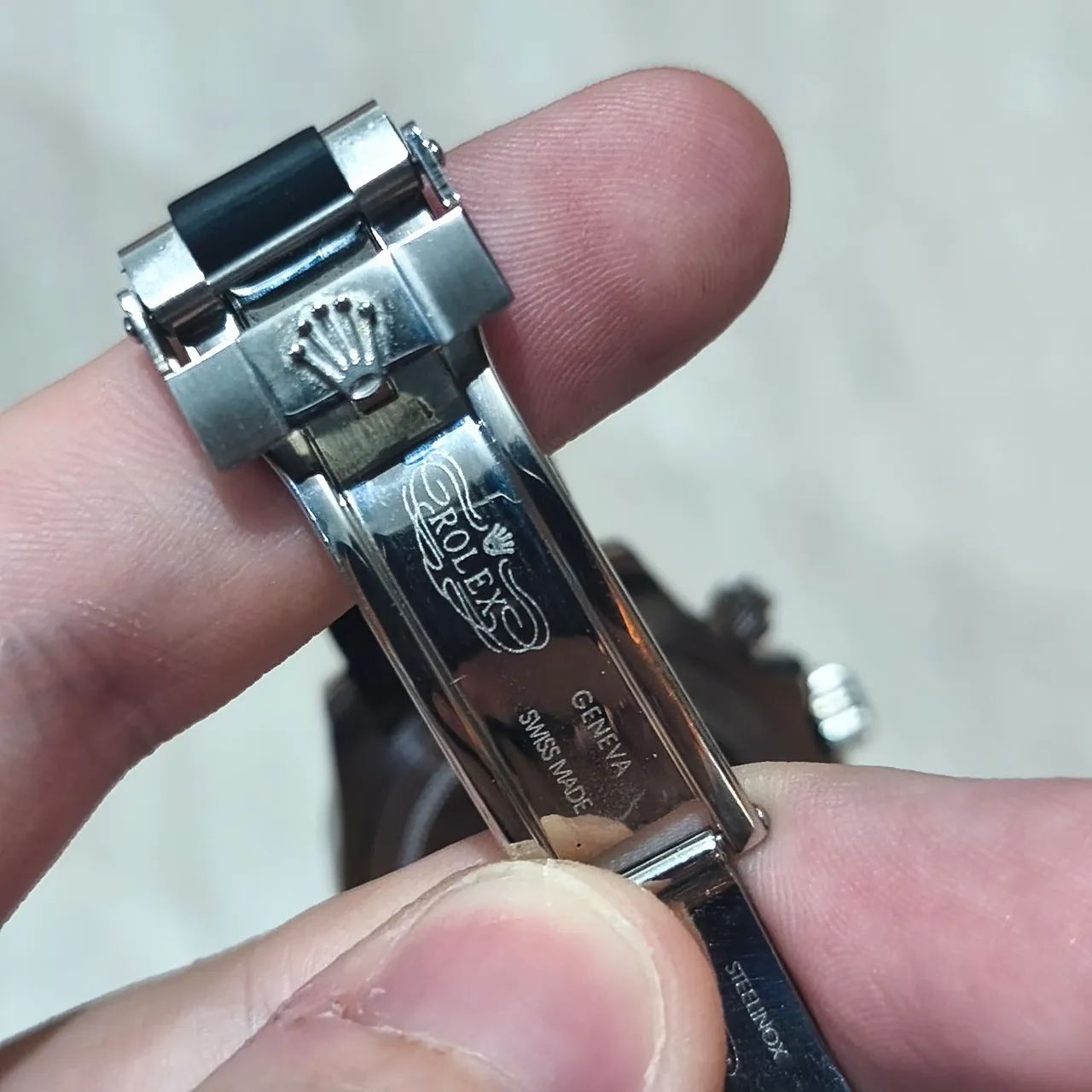 Relógio Rolex Automático 40mm Linha Premium, pulseira silicone  - Foto 4