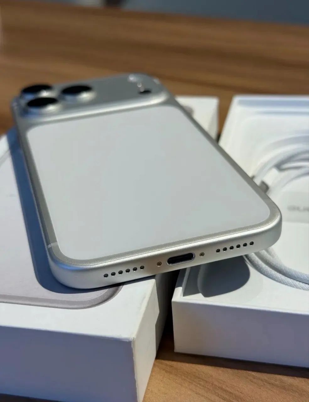iPhone 17 Pro Max Prata 256GB Zero na caixa - Foto 5