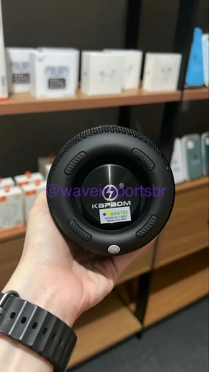 Caixa de som Bluetooth 50W Original KAPBOM - Foto 5