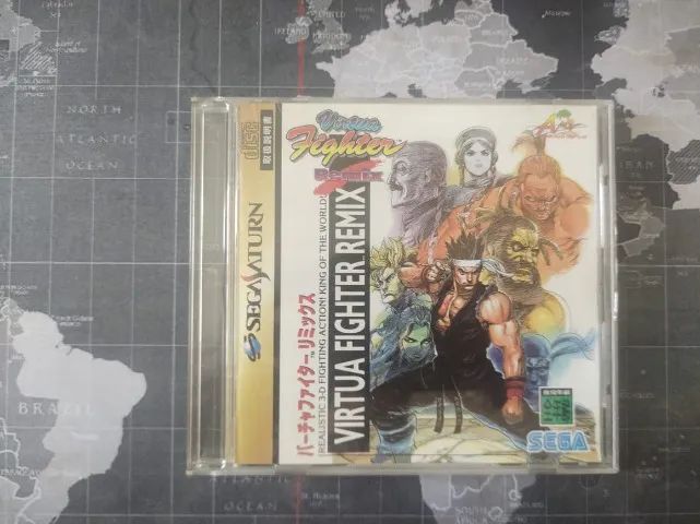 Virtua Fighter Remix - Físico - Sega Saturn