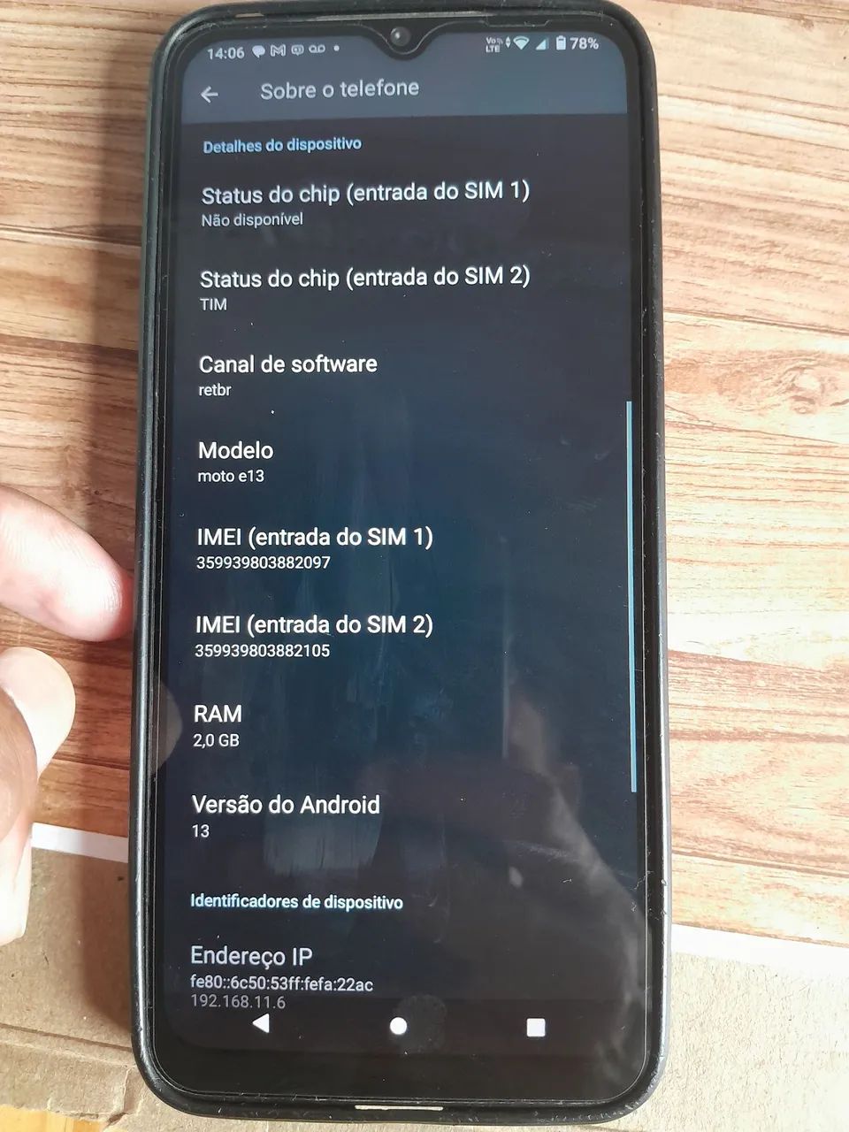 Celular moto E13 - Foto 2
