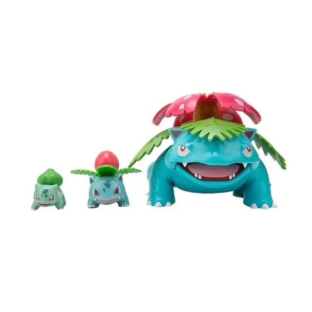 Boneco Bulbasaur Ivysaur e Venusaur Pokemon Action Figure Sunny 3292 - Foto 2