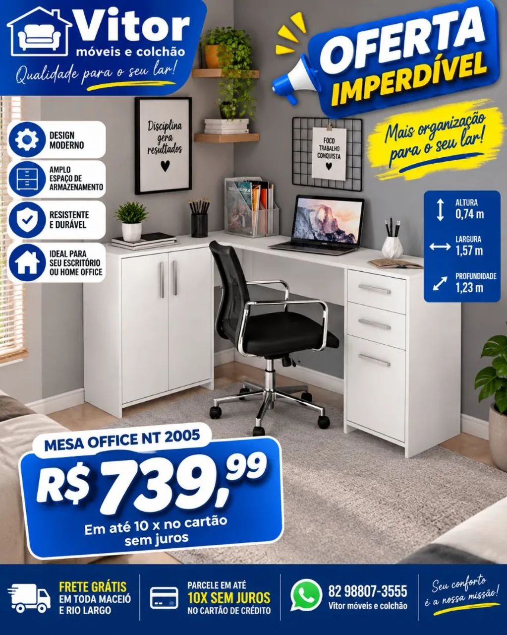 OFERTAS DE ESCRIVANINHA APARTI DE  - Foto 5