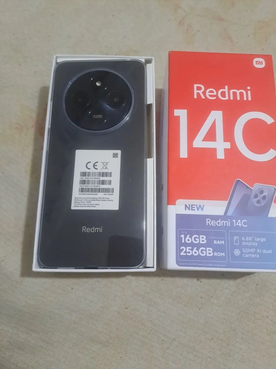 Celular redmi 14c novo