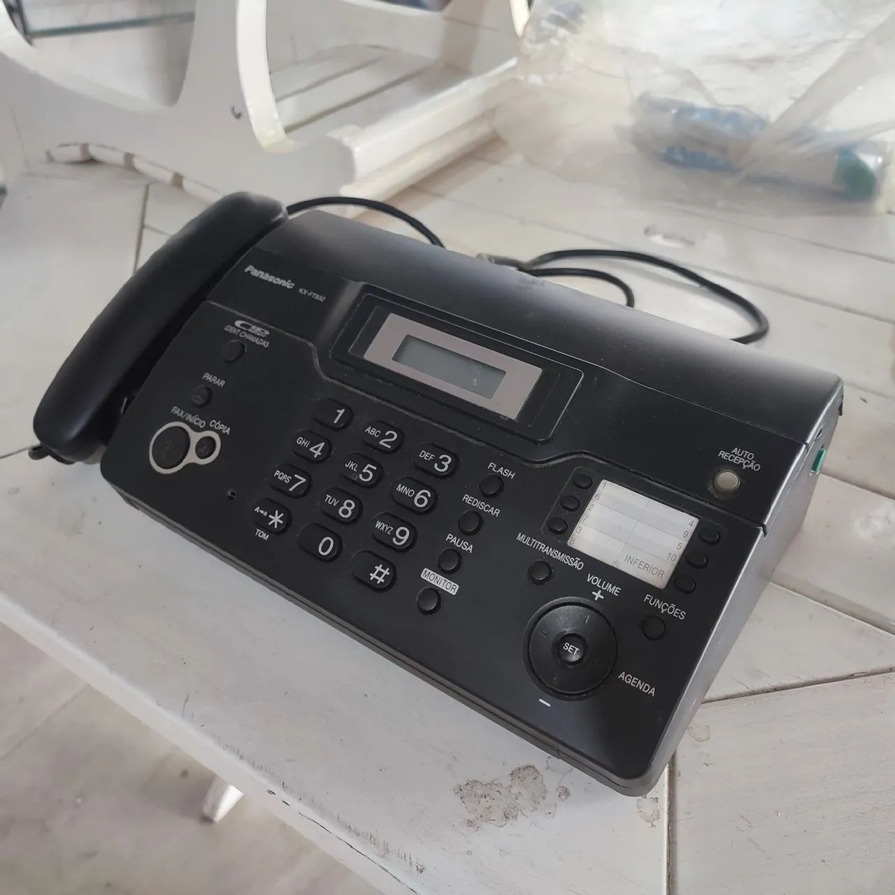 Aparelho de Fax Funcionando!