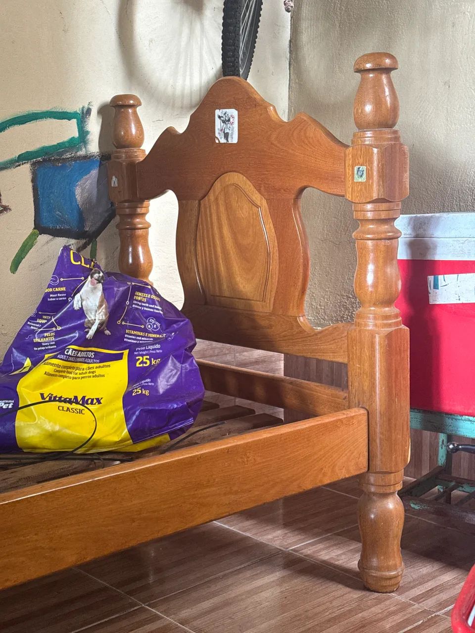 Cama de madeira solteirão  - Foto 2