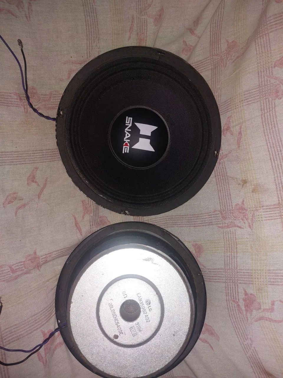Medio grave de 8 polegadas modelo LG eab35982402 310w rms ( atenção medio com aro da LG ) - Foto 3