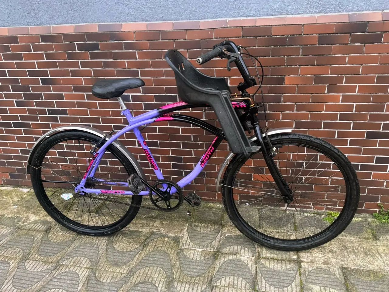 Bicicleta aro 26 usada revisada com nota 