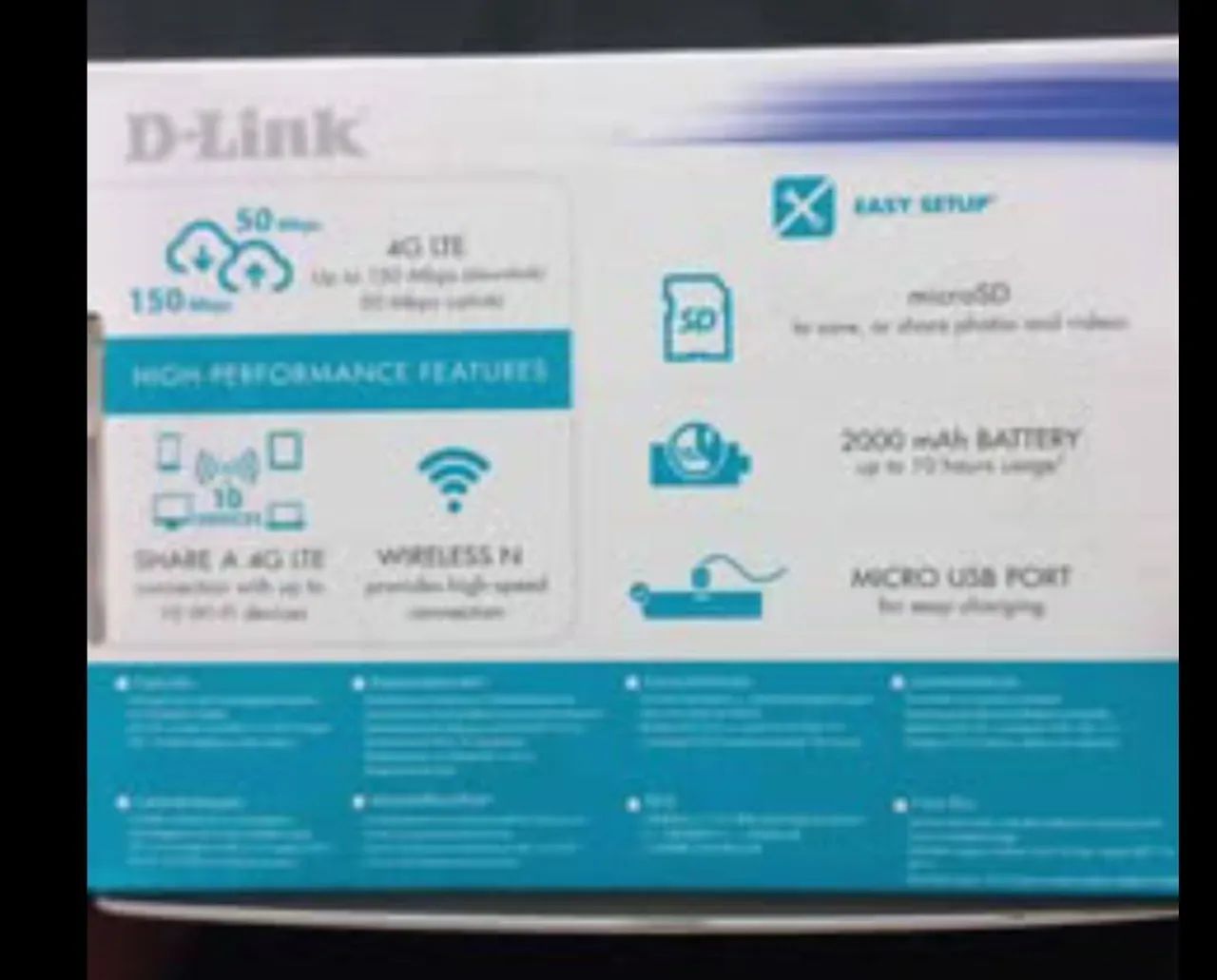 ROTEADOR D-LINK DWR-932C 4G LTE MOBILE - Foto 3