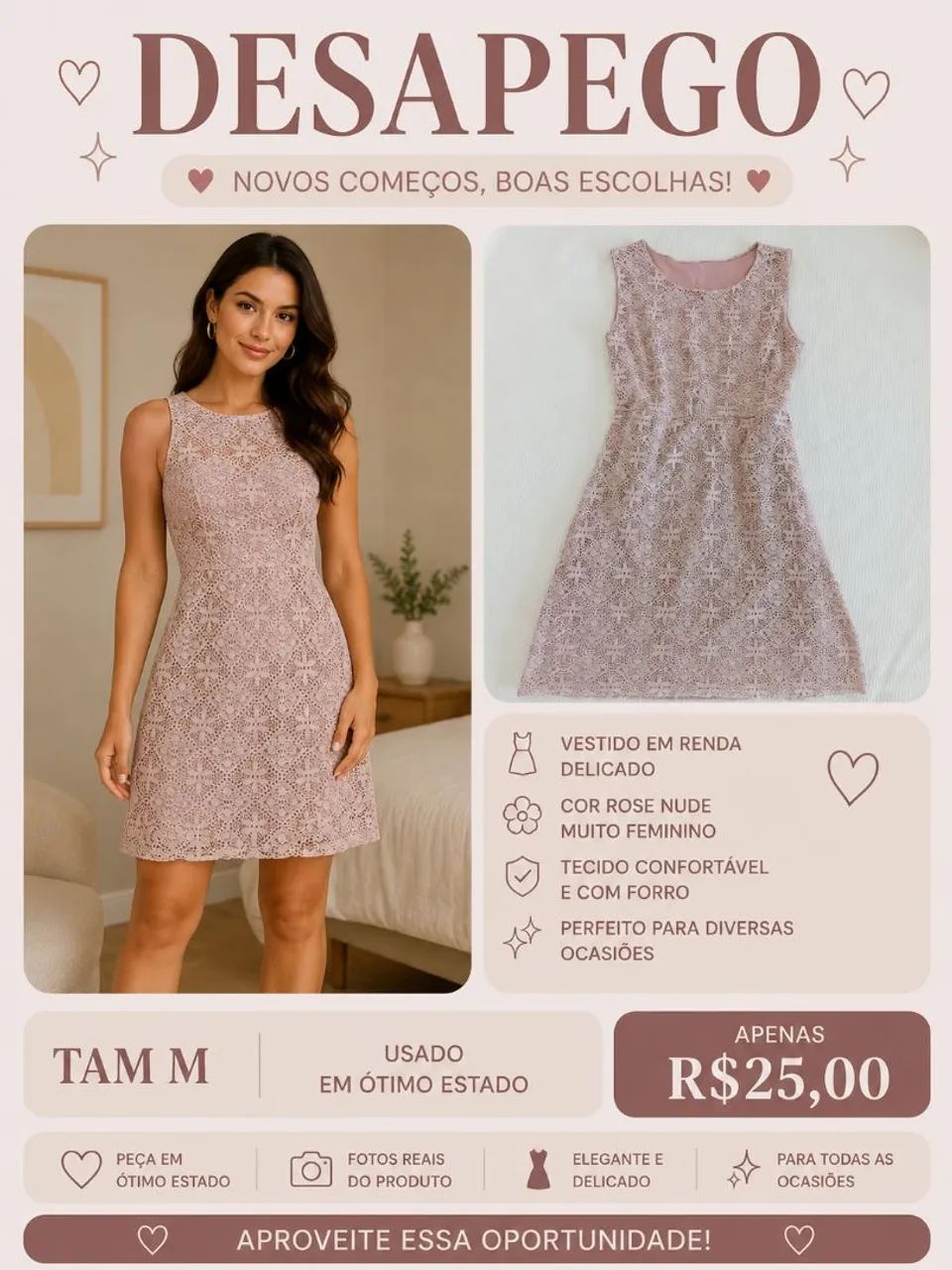 Roupas desapegos - Foto 3