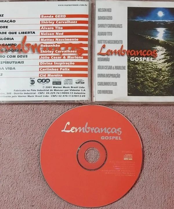 cd original lembranças gospel - CDs, DVDs etc - Taboão, São
