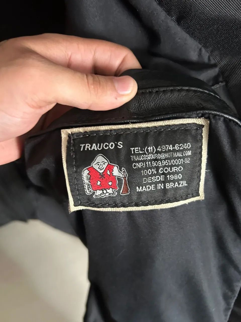 Jaqueta de couro legítimo Harley Davidson TAM M - Foto 5