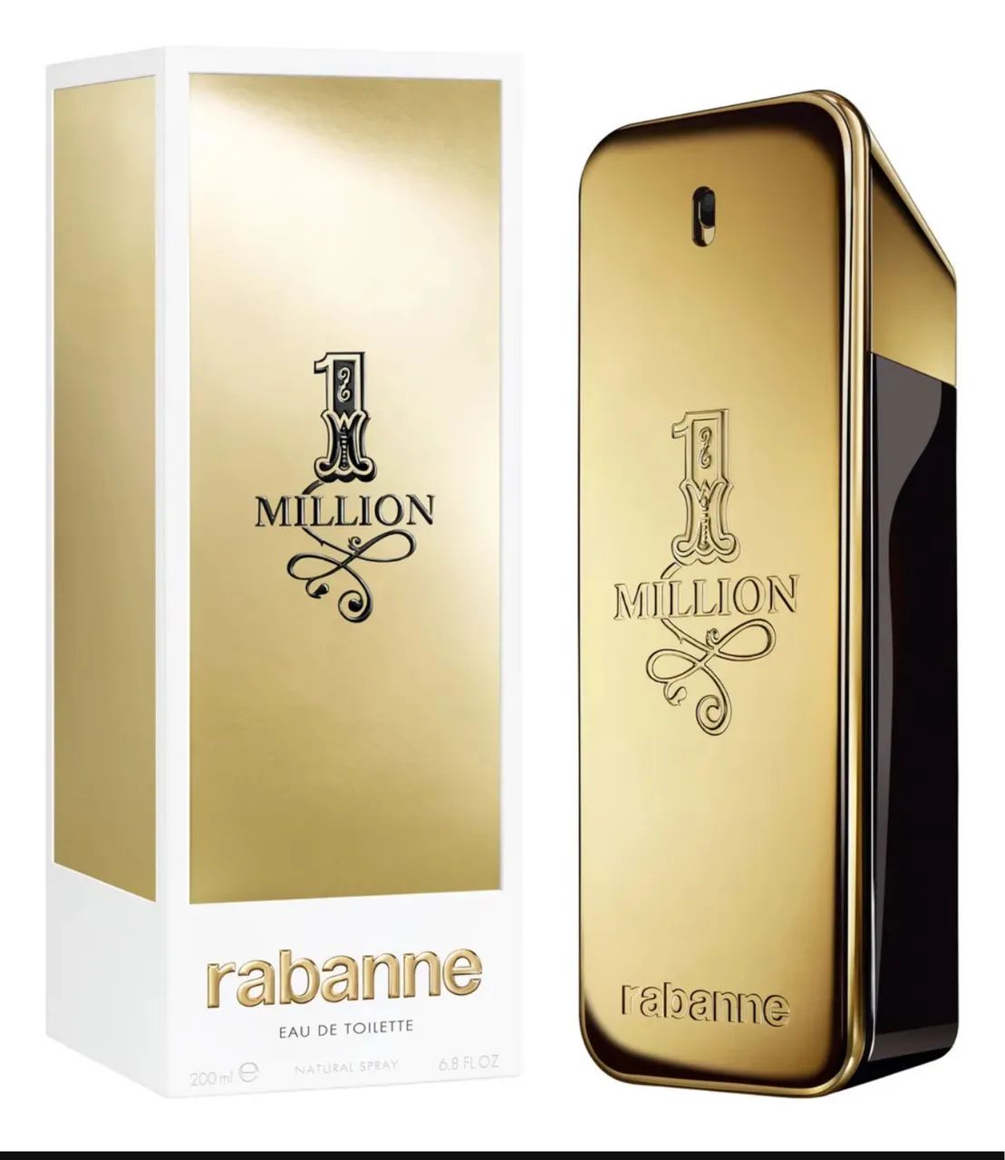 perfume rabanne 1 million eau de toilette 200ml - Foto 2