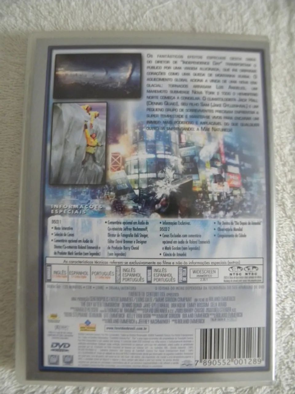 Dvd O Dia Depois De Amanhã (Original). - Foto 5