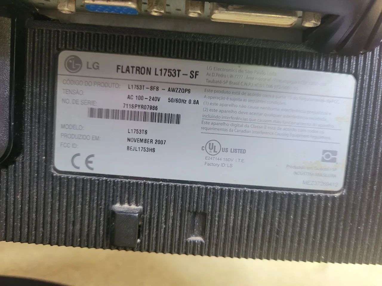 Monitor LG Flatron 17 polegadas  - Foto 3