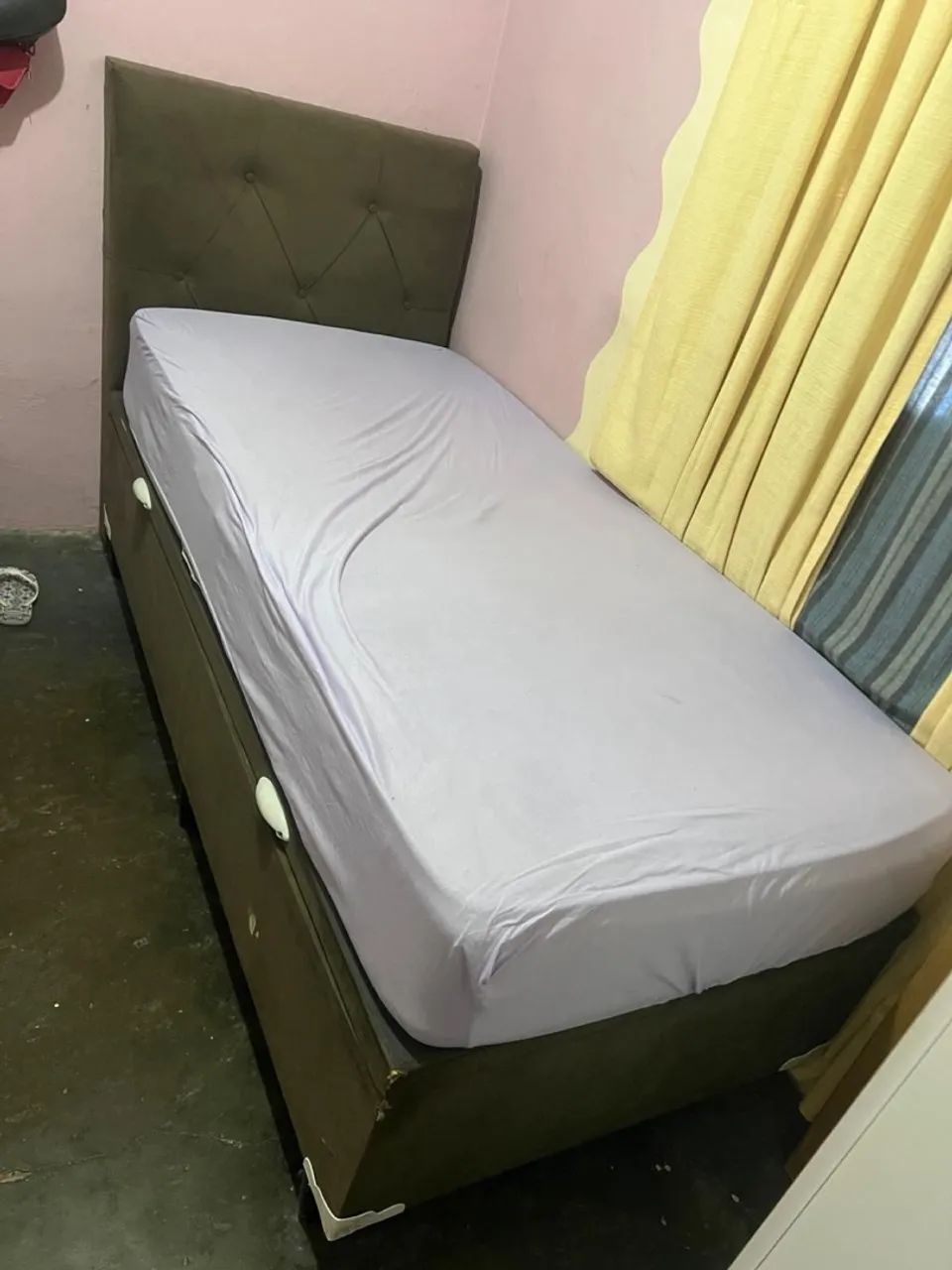 Cama box solteiro 