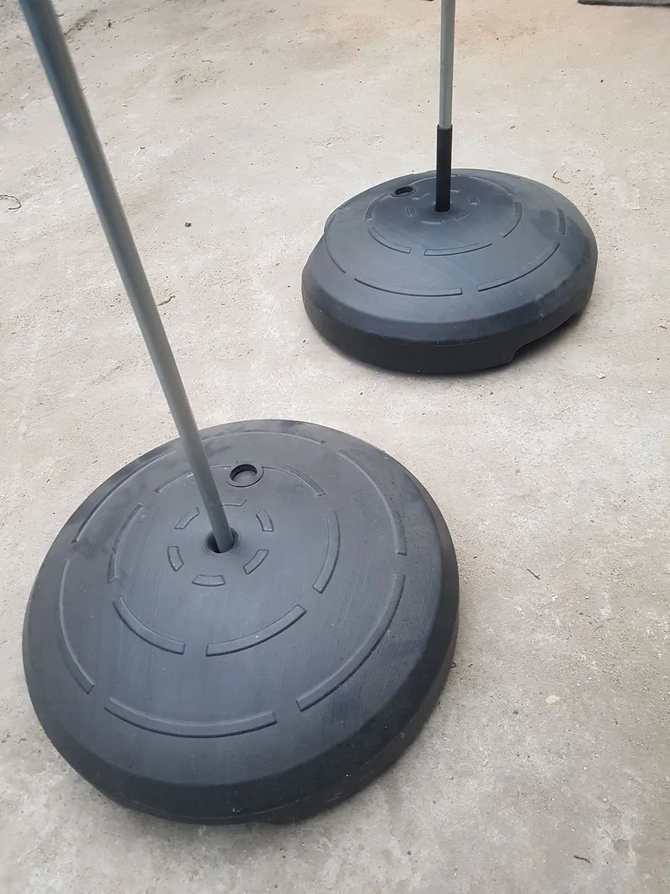 Base Wind baner com ferro