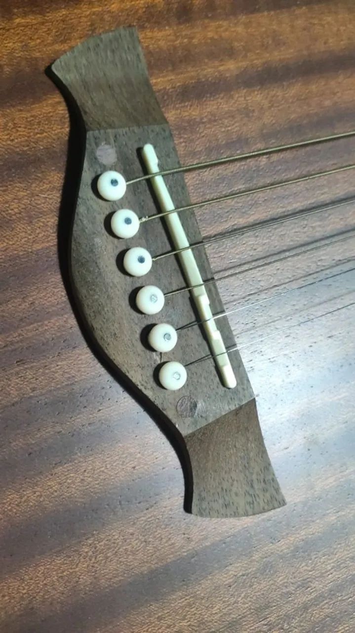 Vendo Violão Tagima Mahogany - Foto 5