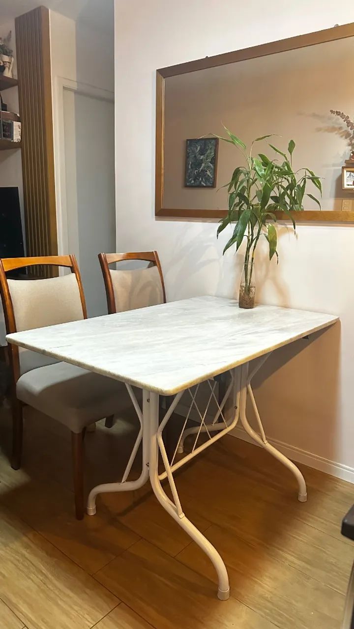 Mesa de granito branco  - Foto 4