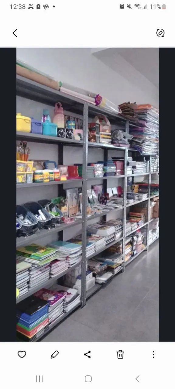 Loja de papelaria e utilidades 