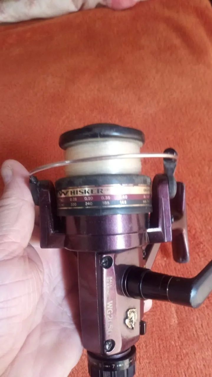 Conjunto de molinete de pesca  - Foto 2