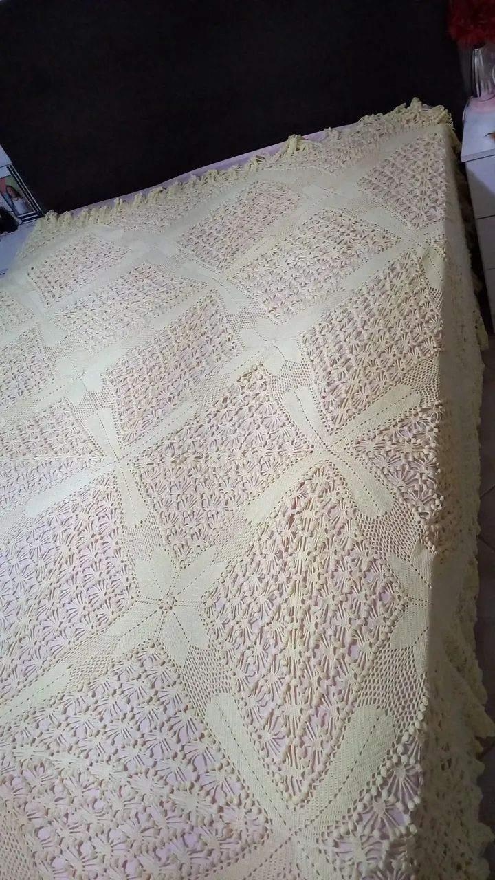 Colcha de crochê  - Foto 4