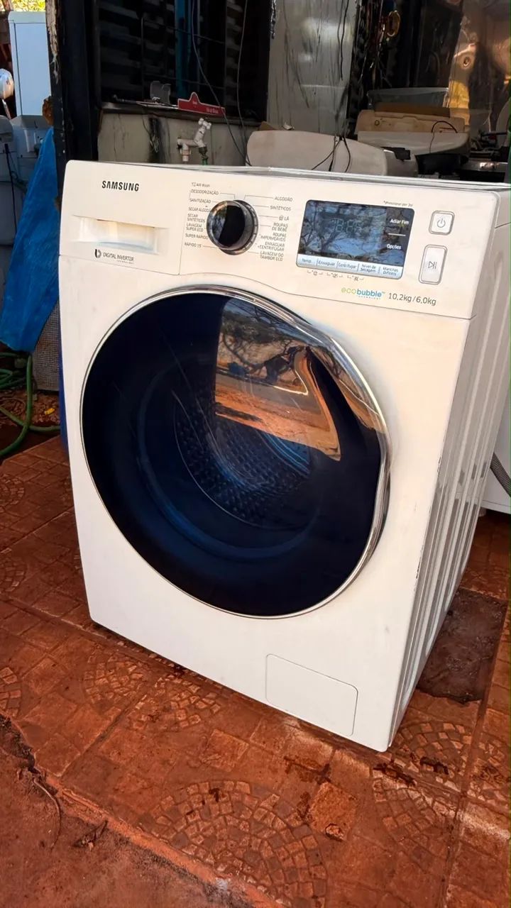 Lava e seca Samsung 10 kg semi nova  - Foto 3