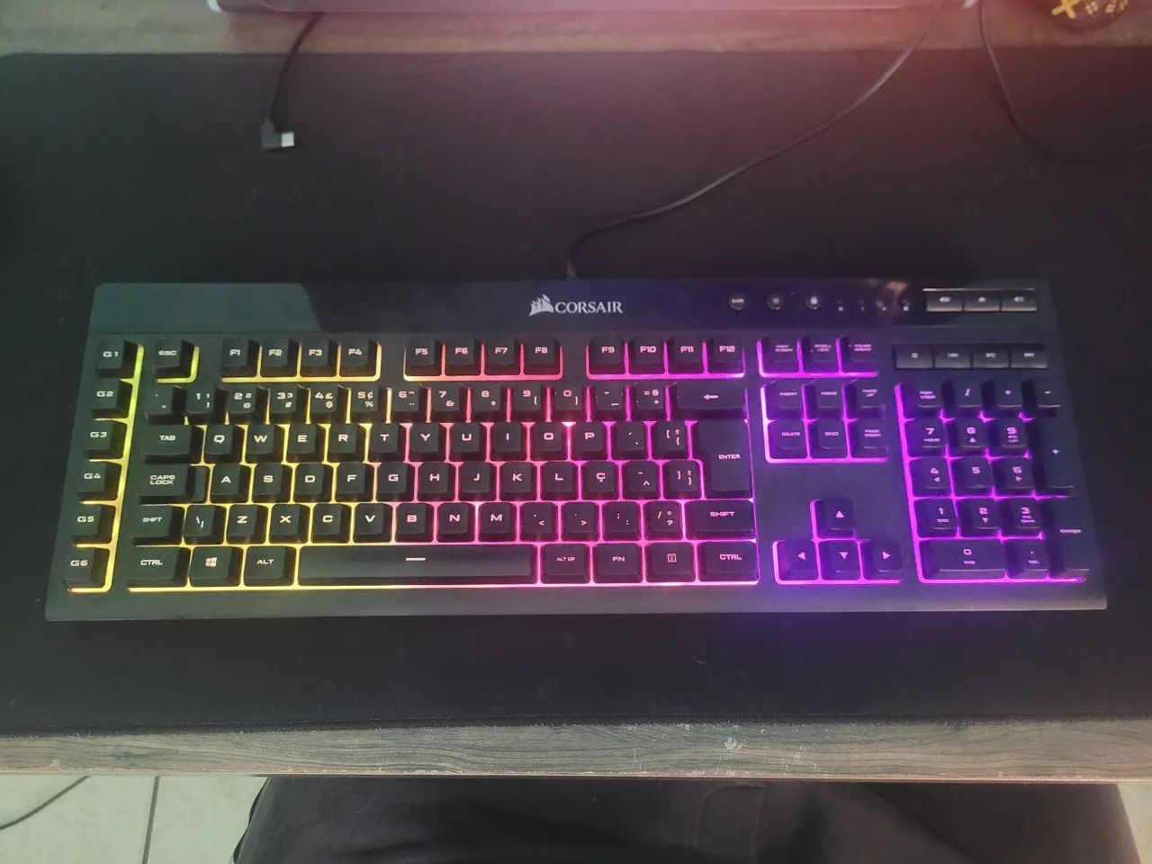 Teclado Corsair K55 - Foto 4