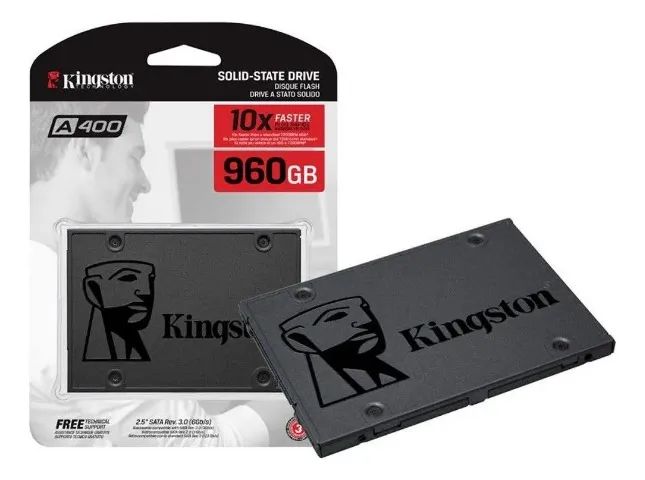 SSD 960GB Interno Kingston A400 Sata 3.0 6Gb/s 