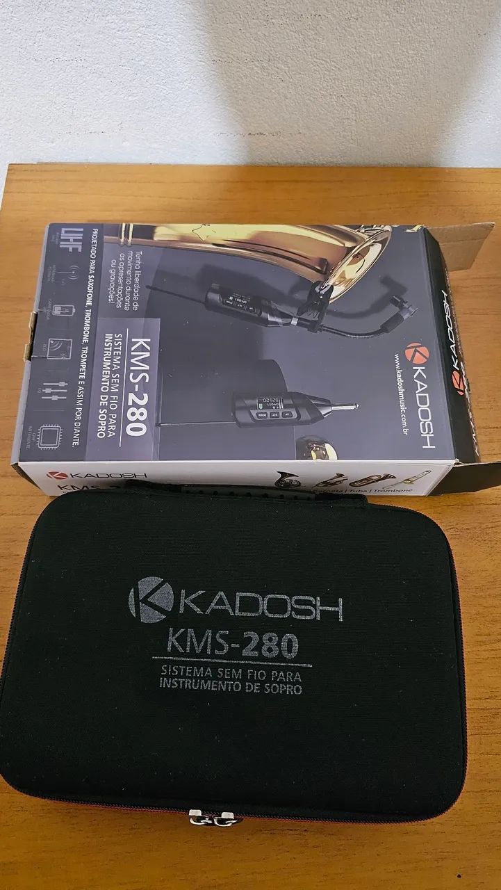 Microfone kadoshi sem fio para instrumentos de sopro - Foto 2