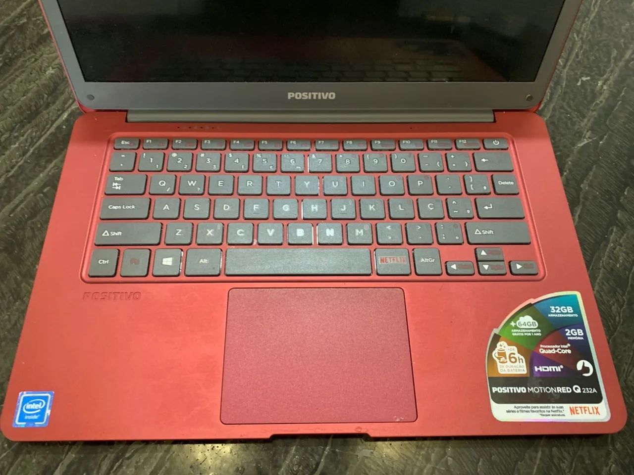 Notebook Positivo Motion Red Q232A - Foto 3