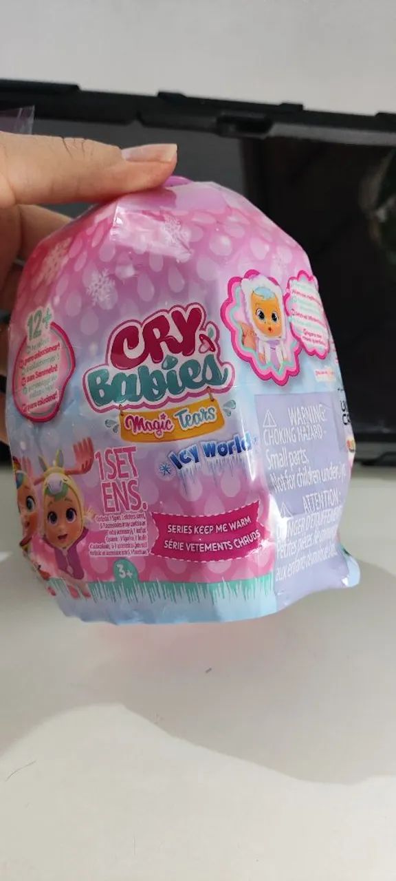 Boneca Cry Babies, Crystal, Ice Word  - Foto 3