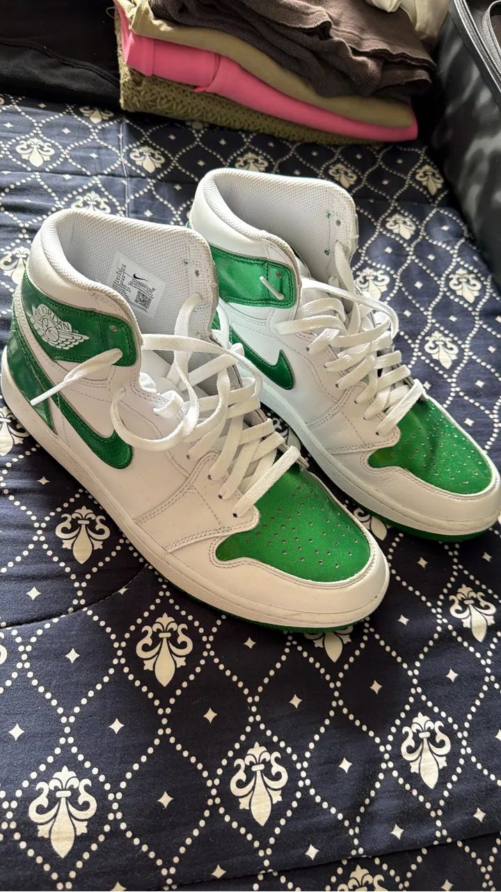 Nike Air Jordan 1 High Golf Pine Green - Novo - Tam 42 - Calçados