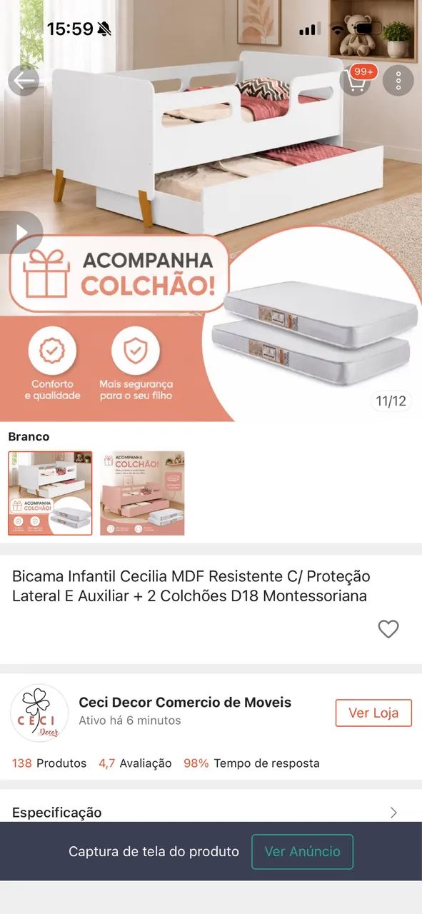 Cama infantil 