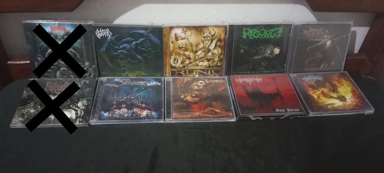 CDs De Metal Zerados