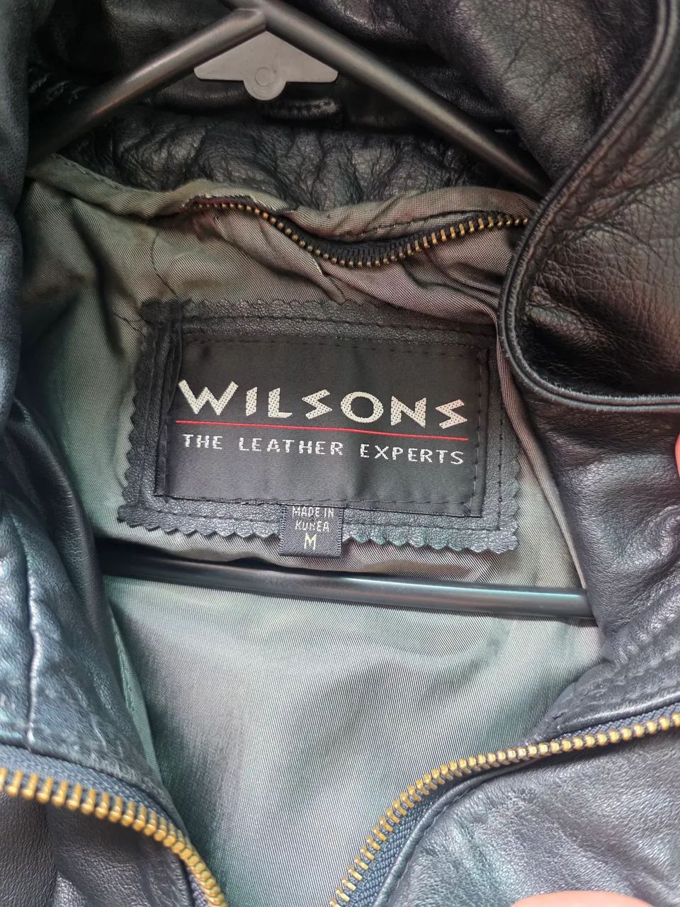 Jaqueta de couro Wilsons M - Foto 3