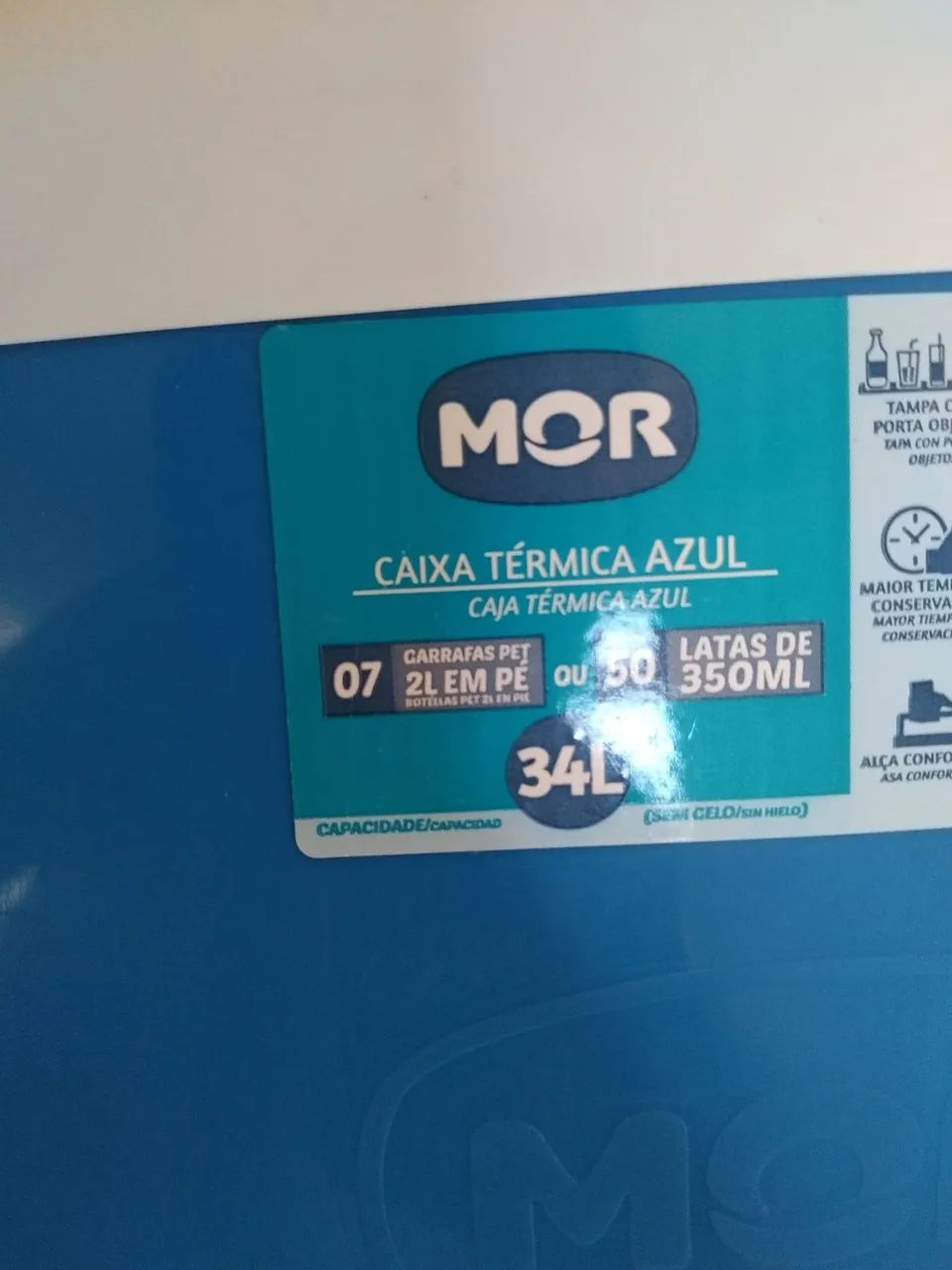 Vende-se caixa térmica de 34l e isopor 100l  - Foto 3
