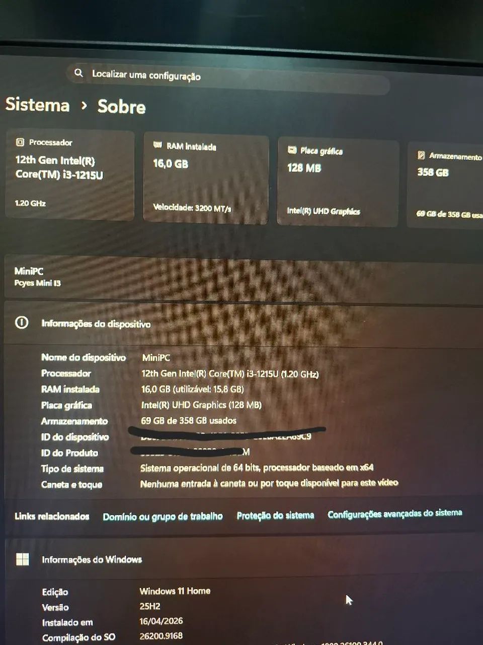 Mini Pc intel core i3 e 16gb RAM - Foto 4