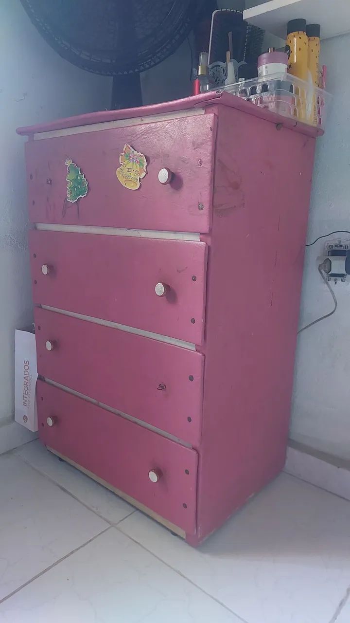 Cômoda Rosa - Foto 3