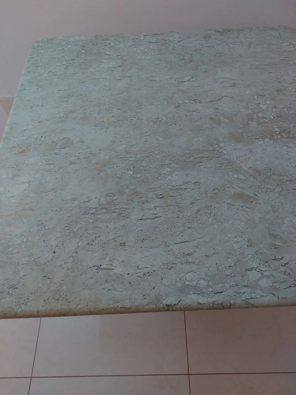 VENDO MESA TODA EM MÁRMORE! - Foto 5