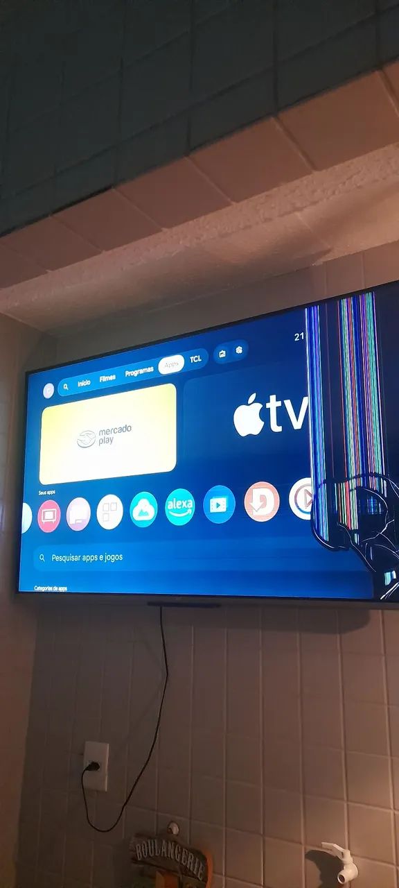 SMART TV 55 POLEGADAS TCL ANDROID (COM DETALHE) - Foto 2