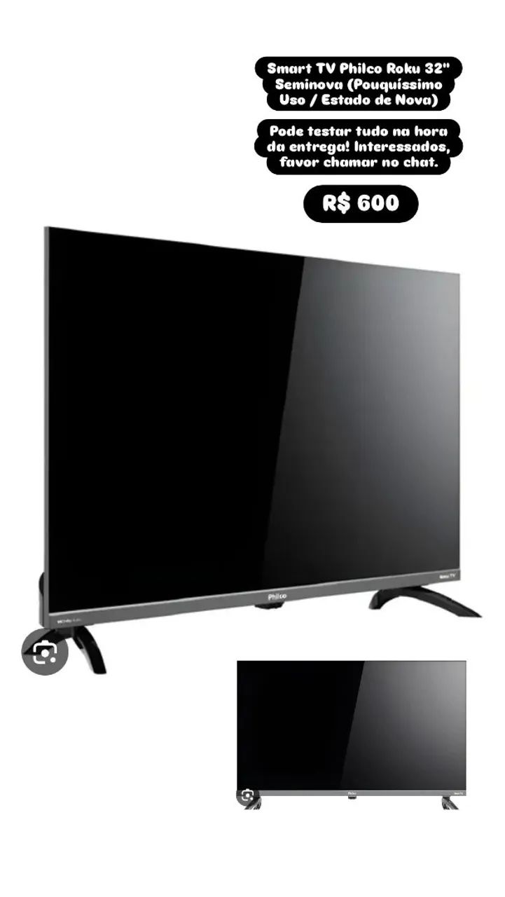 Vendo TV Philco 32 polegadas 