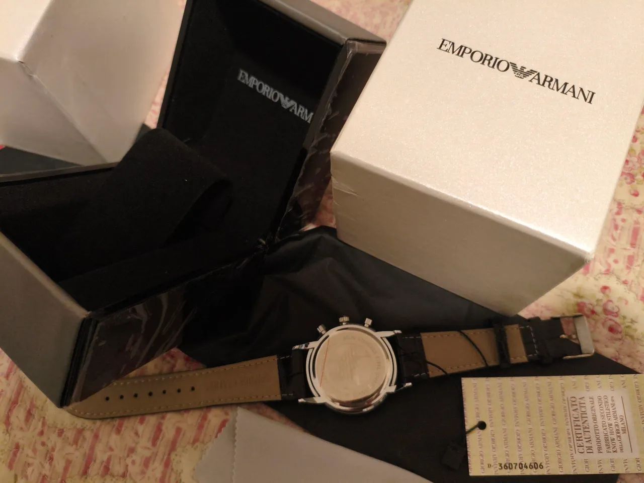 Relogio Emporio Armani - Couro - Foto 2