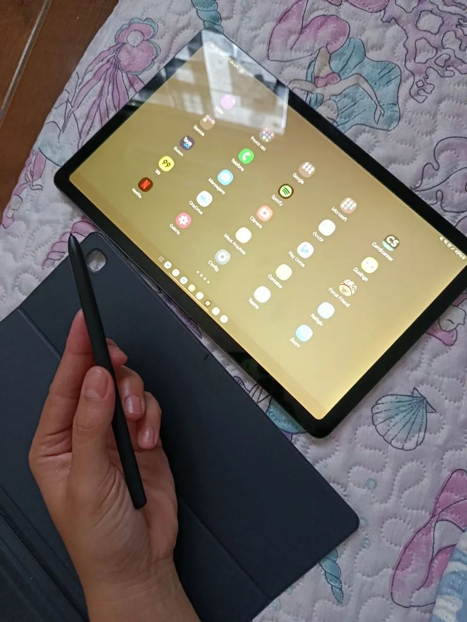 VENDO TABLET S6 LITE caneta original, capa, mouse e teclado 