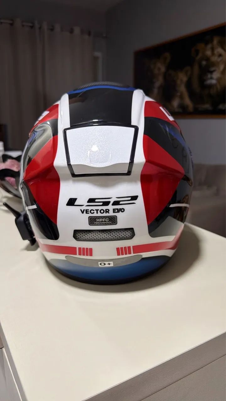 Capacete LS2 vector evo HPFC   - Foto 4