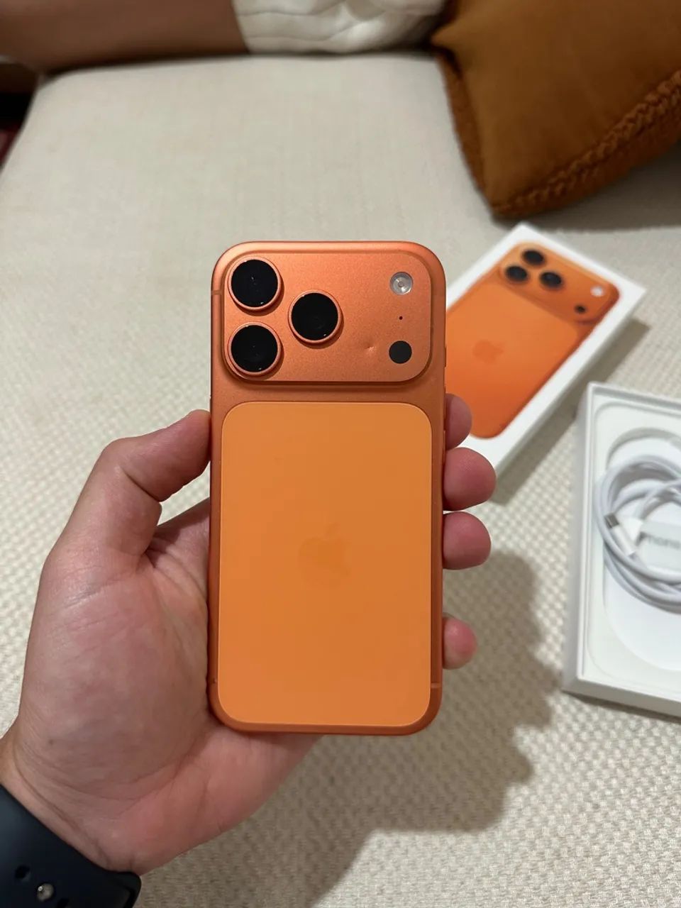 iPhone 17 Pro 256GB | Laranja  - Foto 4
