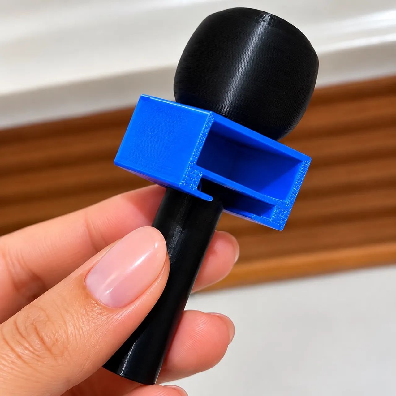 Suporte Mão Mini Microfone de Lapela para Vídeos  - Foto 2