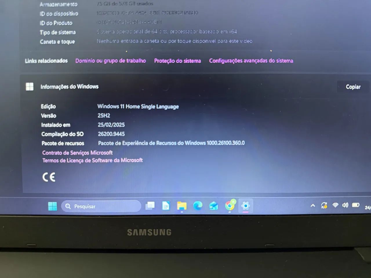 Notebook Samsung Essentials Usado - Foto 4